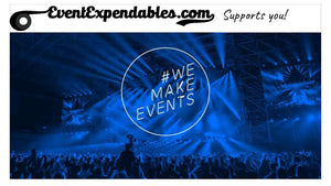 Eventexpendables.com supports #wemakeevents