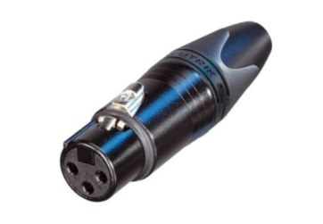 Neutrik NC3FXX-B XLR Female Black